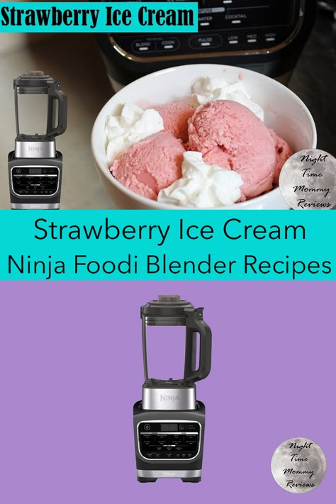 How To Make Ice Cream In A Ninja Blender, Ice Cream In Ninja Blender, Ninja Blender Ice Cream, Ninja Foodi Power Blender Recipes, Ninja Hot Cold Blender Recipes, Ninja Foodi Blender Recipes, Ninja Blender Ice Cream Recipes, Ninja Foodi Hot And Cold Blender Recipes, Ninja Hot And Cold Blender Recipes