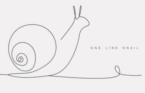 Garden Snail Tattoo, Snail Line Art, Snail Line Drawing, Snail Drawing Simple, Snail Tattoo Simple, Snail Drawing, Snail Tattoo, Animal Line Drawings, Cat Tattoo Ideas