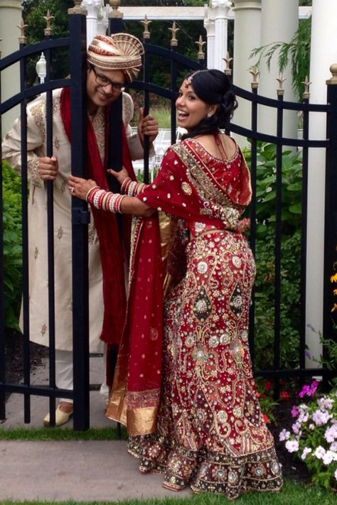 One of my favorite pics from our wedding!!! #indianwedding #hindu #lengha #Guyanese High School Life Hacks, India Culture, High School Life, Marrying My Best Friend, Life Hacks For School, School Life, Indian Outfits, Indian Wedding, Our Wedding