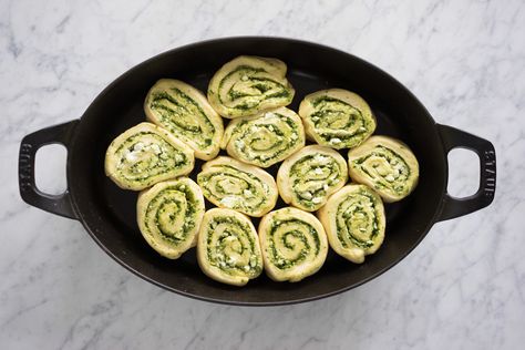 Pesto Rolls, Feta Pesto, Autumn Lunch, Cloudy Kitchen, Desk Lunch, Fun Foods, Pesto Recipe, Be Amazing, Easy Cookie Recipes