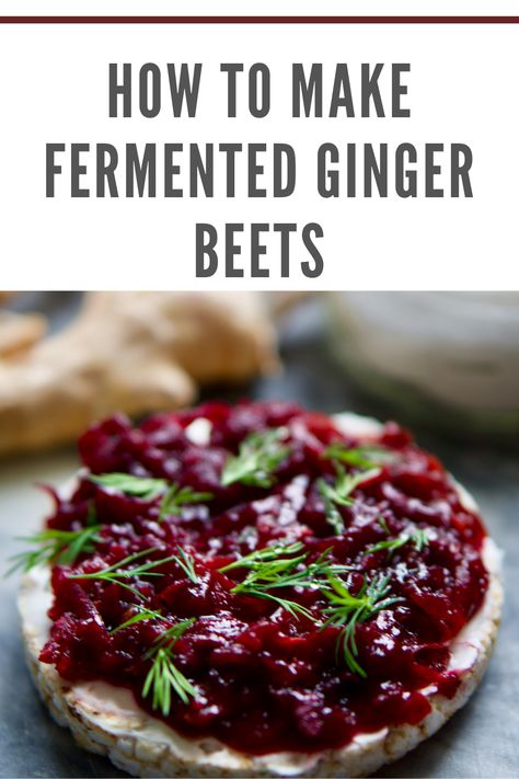 #fermentation #beets Fermented Carrots And Ginger, Fermented Beets Recipe, Fermented Apples Recipe, Preserving Beets, Fermented Beetroot, Fermented Onions, Fermented Beets, Fermented Ginger, Fermenting Vegetables