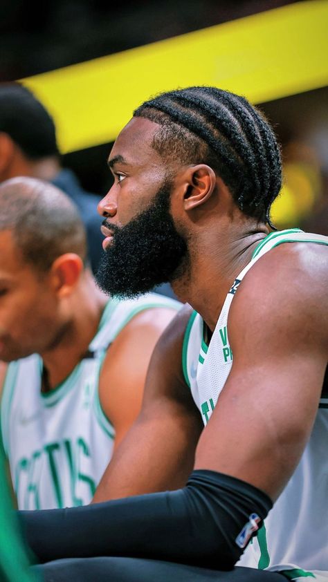 Jaylen Brown Jaylen Brown Wallpaper, Brown Braids, Mens Twists Hairstyles, Hair Twists Black, Tall Men Fashion, Jaylen Brown, Mens Braids Hairstyles, Mens Braids, Boston Sports