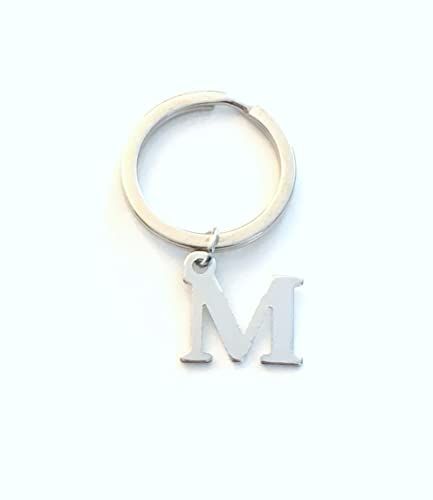 Keychain Letters, M Initial, Initial Keychain, New Driver, Gift For Daughter, New Drivers, Amazon Handmade, Custom Keychain, Organza Gift Bags