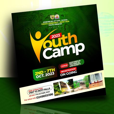 Youth Camp Poster, Class Poster Design, Typography Ads, Camp Flyer, Pool Parties Flyer, Christian Graphic Design, King's Crown, Credit Card Design, Church Media Design