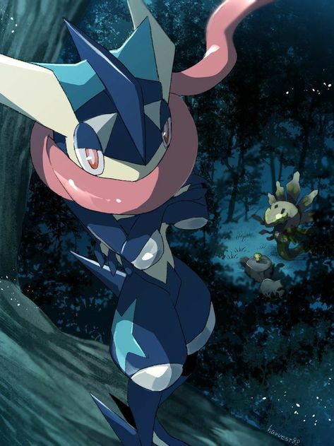 Ash's Greninja Wallpaper for Phone Cool Wallpaper For Phone, Dance With The Devil, Kartu Pokemon, Pokemon Kalos, Old Pokemon, Pokemon Backgrounds, Wallpaper For Phone, Video Game Fan Art, Pokémon Master