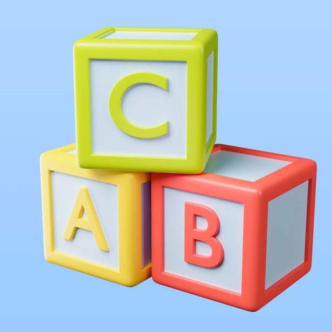 Free PSD | 3d illustration of children's toy cubes with letters Radioactive Symbol, Building Blocks Design, Abc Blocks, Book Cover Mockup, Cube Toy, 3d Cube, 3d Concept, Earth Globe, 3d Images