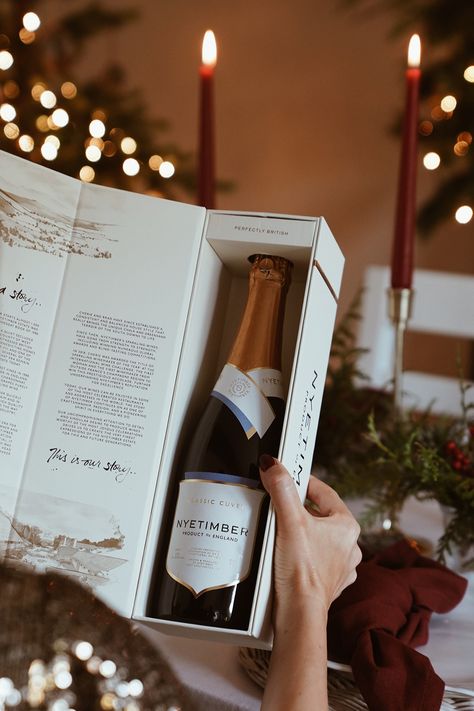 Give the gift of sparkling moments this festive season. From celebratory cases to personalised gift sets, the Nyetimber gift guide has something for every sparkling wine lover, as captured here by Lauren McDermott. ⁠ Wine Christmas Photography, Lauren Mcdermott, Wine Bottle Gifts, Christmas Gift Photography, Wine Bottle Christmas, Christmas Wine Bottle, Wine Christmas Gifts, Wine Christmas, Wine Bottle Design