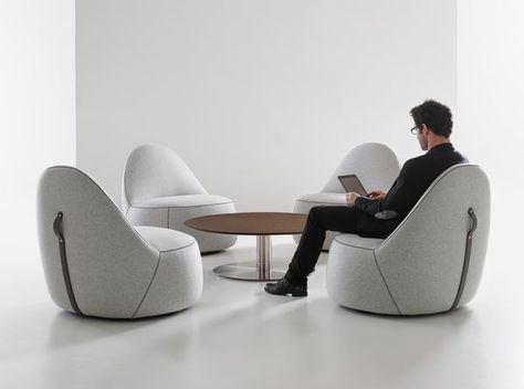 Modern Lounge Chairs and Office Reception Chairs and Sofas Vitra Lounge Chair, Office Reception Chair, Italian Office Furniture, Modern Contemporary Office, Collaborative Furniture, Contemporary Office Furniture, Office Lounge, Modern Office Chair, Office Furniture Design