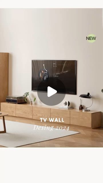 ONLINE SOLID WOOD FURNITURE STORE on Instagram: "The Modern TV Wall: A Centerpiece for Any Living Room

In today’s home design trends, the TV wall has become a statement piece, blending both functionality and aesthetics. No longer just a space for electronics, the modern TV wall integrates storage, design elements, and innovative technology, offering a seamless and organized look to any living room.

Instead of cluttering your space with multiple furniture pieces, many are opting for floating TV cabinets. These sleek cabinets are mounted to the wall, creating more floor space and a minimalist vibe. Built-in storage options help keep wires and devices hidden, giving your room a clean and organized feel.

With a variety of customization options, the TV wall is a focal point that brings both Minimalist Tv Cabinet, Floating Tv Unit, Sleek Cabinet, Modern Tv Wall, Minimalist Vibe, Floating Tv, Innovative Technology, Modern Tv, Storage Design