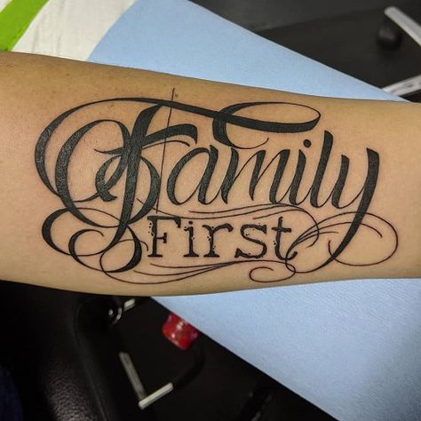 Family First Tattoo For Men, Immortal Tattoo, Good Family Tattoo, Tradition Tattoo, Family First Tattoo, Family Tattoos For Men, Hourglass Tattoo, Tattoo Board, Family Tradition