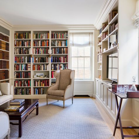 75 Family Room Library Ideas You'll Love - February, 2022 | Houzz Loft Library Ideas, Library Tv Room, Family Room Library, Room Library Ideas, Library Loft, Addition Plans, Library Rooms, Family Library, Color Layout