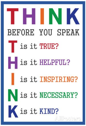 Cute Posters For Classroom, Think Before You Speak, Now Quotes, Motivation Poster, Education Art, Motiverende Quotes, Education Poster, Lesson Quotes, Wise Quotes