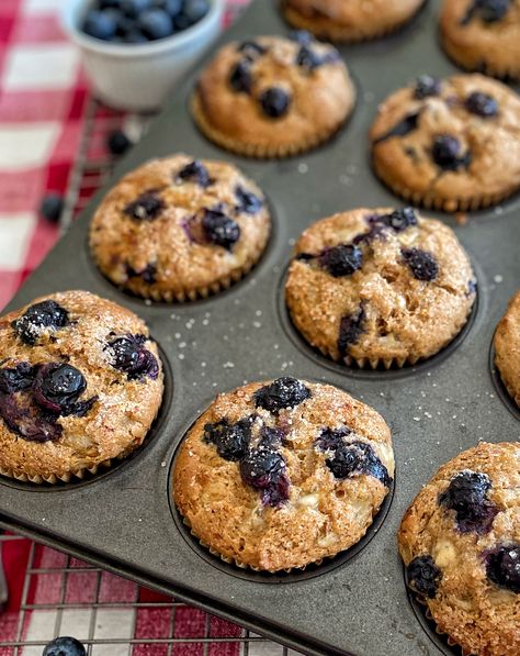 Cottage Cheese Pancake Muffins, Cottage Cheese Blueberry Muffins Healthy, Blueberry Muffins With Cottage Cheese, High Protein Blueberry Cottage Cheese Muffin, Cottage Cheese Oat Muffins, Cottage Cheese Carrot Muffins, Blw Cottage Cheese, Protein Muffins Cottage Cheese, Cottage Cheese Almond Flour Muffins