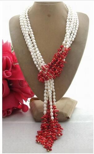 Red Coral Necklace, Coral Jewelry, Coral Necklace, Lovely Necklace, Bead Jewellery, Red Coral, Schmuck Design, Jewelry Patterns, Jewelry Projects