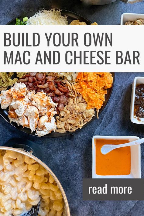 Macaroni Cheese Bar, Toppings For Mac And Cheese Bar, Mac Cheese Bar Wedding, Mac & Cheese Charcuterie Board, Mac And Cheese Board Ideas, Mac And Cheese Charcuterie Board Ideas, Macaroni And Cheese Bar Parties, Toppings For Mac And Cheese, Macaroni And Cheese Charcuterie Board