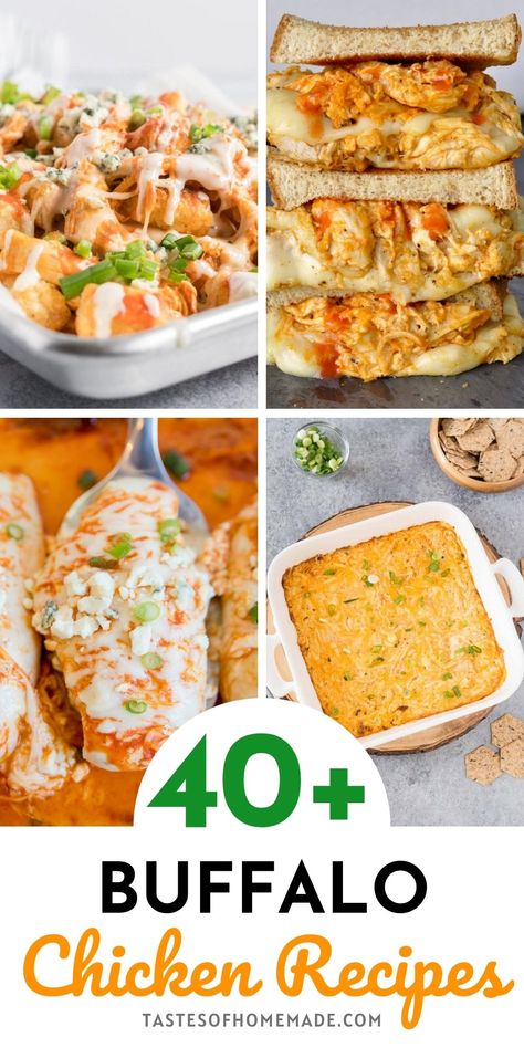 Buffalo Chicken Meals Dinners, Things To Make With Buffalo Chicken, Buffalo Food Recipes, Things To Make With Buffalo Chicken Dip, What To Eat With Buffalo Chicken, Buffalo Chicken Dishes Dinners, Buffalo Chicken Dip Meal Ideas, Buffalo Chicken Rotisserie, Buffalo Chicken Cheese Sticks