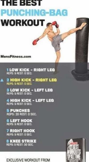 Kickboxing Routine Punching Bag, Punching Bag Exercises, Boxing Heavy Bag Workout, Cardio Kickboxing Workout With Bag, Punching Bag Combos, Kick Boxing Workout At Home, At Home Boxing Workout With Bag, Kick Boxing Workout With Bag, Kickboxing Combos Punching Bag