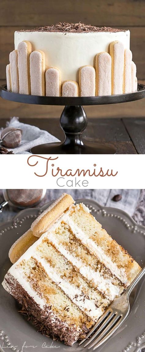 Mascarpone Buttercream, Cake With Mascarpone, Cake Coffee, Italian Dessert, Tiramisu Cake, Tiramisu Recipe, Italian Desserts, Cake Flavors, Frosting Recipes