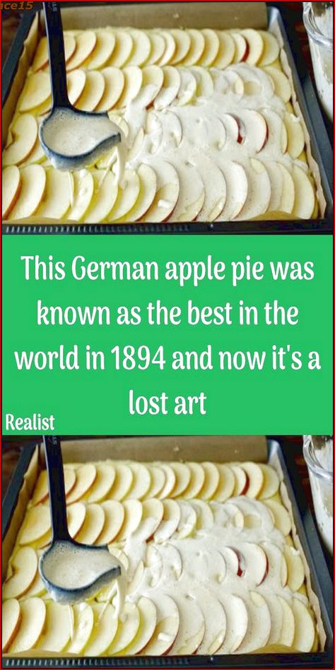 German Apple Pie, German Food Authentic, German Desserts, Apple Recipes Easy, Apple Dessert Recipes, Apple Cake Recipes, حلويات صحية, Apple Pie Recipes, Deilig Mat