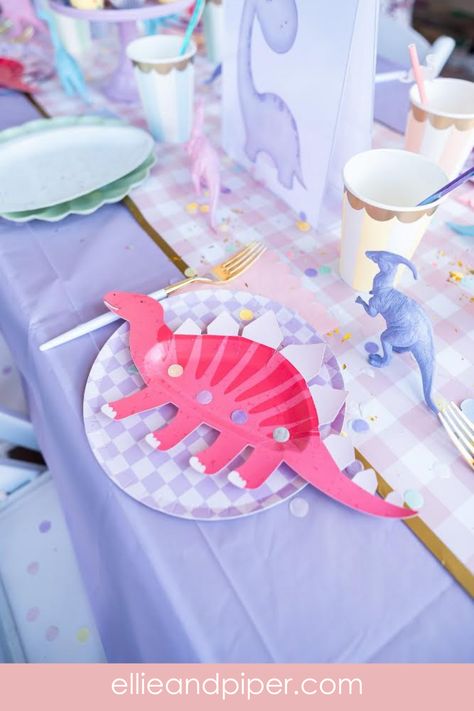 Stomp into a ROAR-ing good time with a Girly Dinosaur Party! 🌸🦕 With pastel dinos, cute decorations, and fun-filled activities, this party will have all your little explorers dino-delighted! Perfect for those who love a mix of adventure and girly flair. 🦖💖 #GirlyDinosaurParty #PastelDinos #PartyTime Purple Dinosaur Party, 3 Rex Birthday Party Girl, Three Rex Birthday Party Girl, Girly Dinosaur Party, Three Rex Birthday Party, Three Rex Birthday, Girly Dinosaur, Cute Decorations, Dino Party