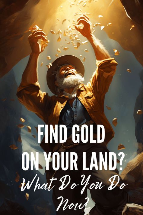 Hit the jackpot by finding gold on your property? Learn the essential steps to take with our guide, from verifying authenticity, assessing the gold's value and understanding legal aspects. Gold Prospecting, Metal Detecting, Finders Keepers, Gold