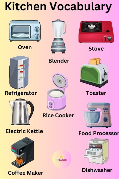 🍽️ Mastering Kitchen Vocabulary! 🍳 Learn essential cooking terms in a snap. From chopping techniques to spice names, boost your culinary skills today! 🔪🌶️ #KitchenVocabulary #CookingTerms #LearnToCook Cooking Vocabulary, Spice Names, Culinary Terms, Chopping Techniques, Kitchen Vocabulary, Cooking Terms, Wrap Flowers, Kitchen Item, How To Wrap Flowers