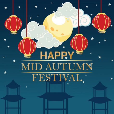 Happy Mid Autumn Festival Poster Design Chinese Harvest Greeting Card#pikbest##Templates Happy Mid Autumn Festival Greetings, Mid Autumn Festival Poster, Festival Poster Design, Happy Teachers Day Card, Handmade Lanterns, Happy Mid Autumn Festival, Greeting Card Image, Teachers Day Card, Greeting Card Envelope