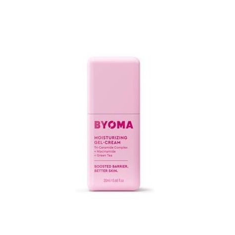 BYOMA Mini Gel Cream Moisturizer - 0.68 fl oz Cute Moisturizer, Mini Skincare Products, Mini Moisturizer, Pink Moisturizer, Byoma Moisturizing Gel Cream, Byoma Skincare, Locker Kit, Dream Skincare, Gentle Skincare