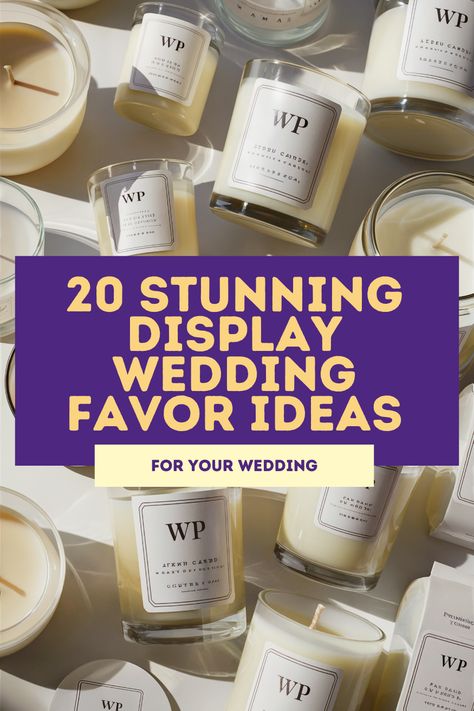 Creative Ways to Display Wedding Favors: 20 Ideas to Impress Your Guests Favors Display Ideas, Wedding Favors Display, Popcorn Bags Wedding, Wedding Souvenirs For Guests, Personalized Coasters Wedding, Favor Display, Memorable Wedding Favors, Simple Wedding Ideas, Popcorn Wedding