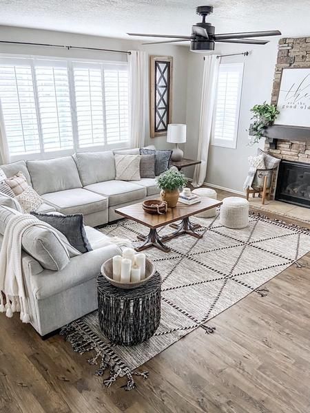 Farmhouse rugs living room