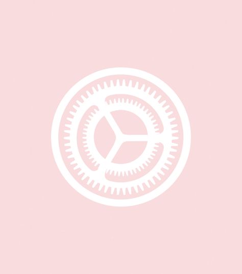 Light Pink Settings Icon, Light Pink Iphone Icons, Settings Logo Aesthetic, Settings Widget, Pink Settings Icon, Light Pink App Icons, Settings App Icon, Light Pink Icons, Pastel Pink Icons:)