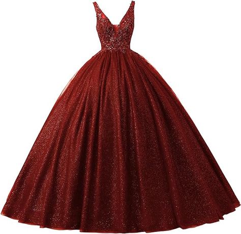 Engerla Women's Beading Sweetheart Ball Gown Tulle Layed Long Quinceanera Dress at Amazon Women’s Clothing store Prom Dresses Sparkle, Dresses Sparkle, Shine Dress, Sequin Ball Gown, Ball Gown Prom Dresses, Gown Prom Dresses, Dress Quinceanera, Mother Wedding Dress, Sweetheart Prom Dress