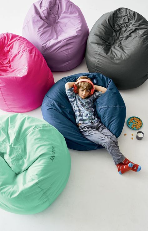 Kid Bean Bag Chairs, Funky Bean Bags, Kids Bean Bag Chair, Colorful Bean Bags, Green Bean Bag Chair, Bean Bags For Kids, Pink Bean Bag, Purple Bean, Kids Bean Bag Chairs