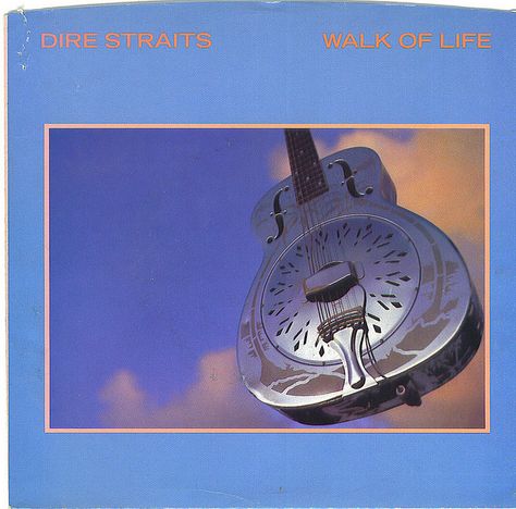 "Walk of Life" - Dire Straits Rock Album Cover, Classic Rock Albums, Rock Album Covers, Money For Nothing, Musica Disco, Classic Album Covers, Dire Straits, Mark Knopfler, Brothers In Arms