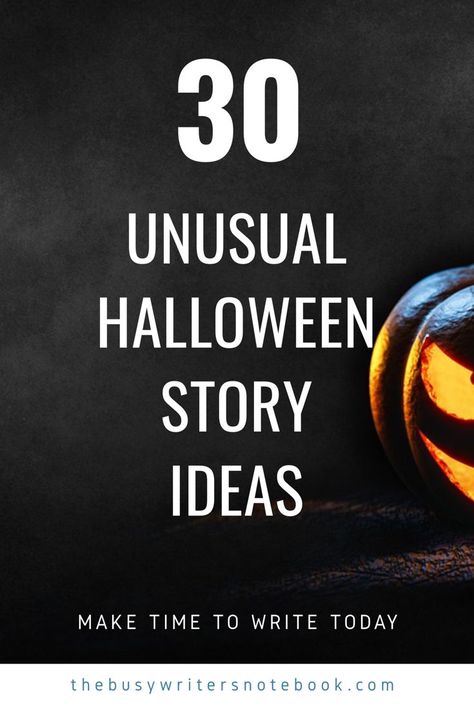 Here are 30 Halloween Writing Prompts to get you through the month October #writingprompts #writing Halloween Story Ideas, Spooky Prompts, Horror Writing Prompts, Halloween Creative Writing, October Writing Prompts, Horror Writing, October Writing, Forest Classroom, Halloween Writing Prompts