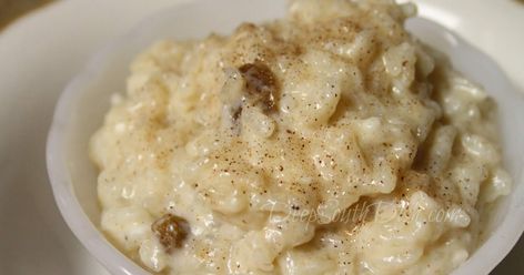 Stovetop Rice Pudding Stovetop Rice Pudding, Stovetop Rice, Creamy Rice Pudding, Deep South Dish, Baked Custard, Ibs Recipes, Rice Recipes For Dinner, Easy Apple Pie, Creamy Rice