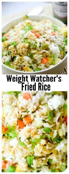 Recipe Diaries, Weight Watchers Recipe, Weight Watcher Meals, Weight Watchers Food, Ww Meals, Arroz Frito, Easy Rice, Weight Watcher Dinners, Weight Watchers Diet