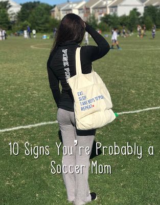 Confessions of a Sports Mama: 10 Signs You're Probably a Soccer Mom Soccer Mom Dress Up Day At School, Soccer Moms Outfit, Mom Soccer Game Outfit, How To Dress Like A Soccer Mom, Soccer Mom Hairstyles Spirit Week, Soccer Mom Fit Spirit Week, Soccer Mom Costume Spirit Week, Pta Mom Outfit, Soccer Mom Fit