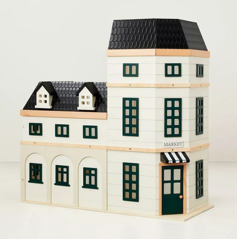 Model Village, Hearth And Hand, Apartment Building, Black Green, Magnolia, Doll House, Target, Apartment, Toys