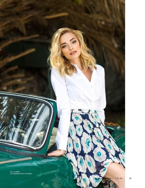 Brianne Howey, Cute Preppy Outfits, Girl Swag, French Girl, Woman Crush, White Shirts, Knee Length Skirt, Preppy Outfits