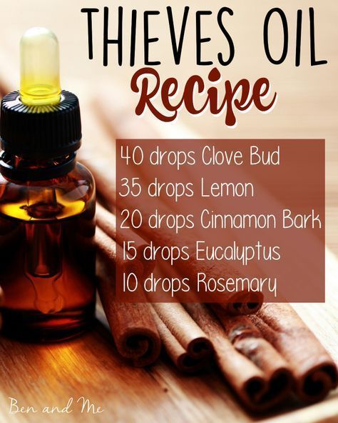 Thieves Oil Recipe, Thieves Oil, Essential Oils For Colds, Thieves Essential Oil, Essential Oils For Headaches, Essential Oil Diffuser Blends Recipes, Oil Remedies, Essential Oil Diffuser Recipes, Oil Diffuser Recipes