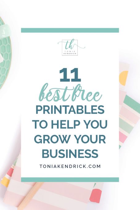 11 Best Free Printables To Help You Grow Your Business Small Business Planner Free Printables, Free Business Planner, Social Media Time Management, Free Business Printables, Business Planner Printables, Small Business Printables, Business Planners, Abs Art, Journal Business