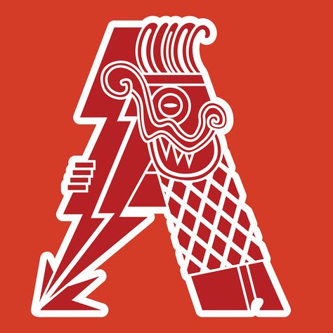 Aztec Letters, Aztec Architecture, Different Cultures, Letter A, On Design, Lightning Bolt, A Series, Design Elements, I Love