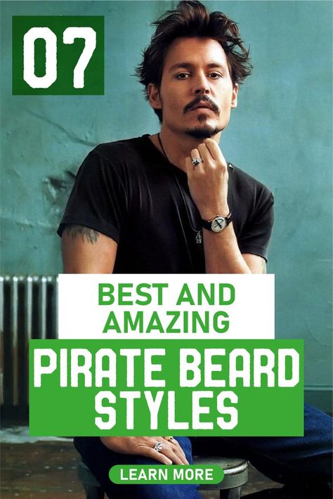 Johnny Depp Beard Style, Johnny Depp Beard, Pirate Beard, Beard Trend, Diy Beard, Johnny Depp Style, Beard Styles Short, Best Beard Styles, Short Beard