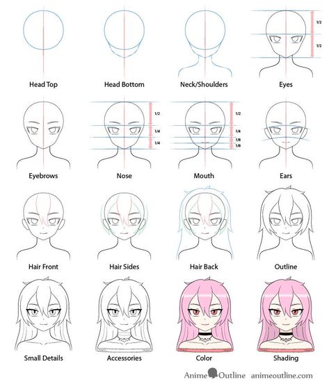 Draw Anime Faces Step By Step, How To Make Anime Body Step By Step, How To Draw Anime Bodies Step By Step, How To Draw Manga Step By Step, Cute Easy Anime Drawings Step By Step, How To Draw Anime Body Step By Step Easy, How To Draw An Anime Face Step By Step, Easy Anime Face Drawing, How To Draw Anime Style Step By Step