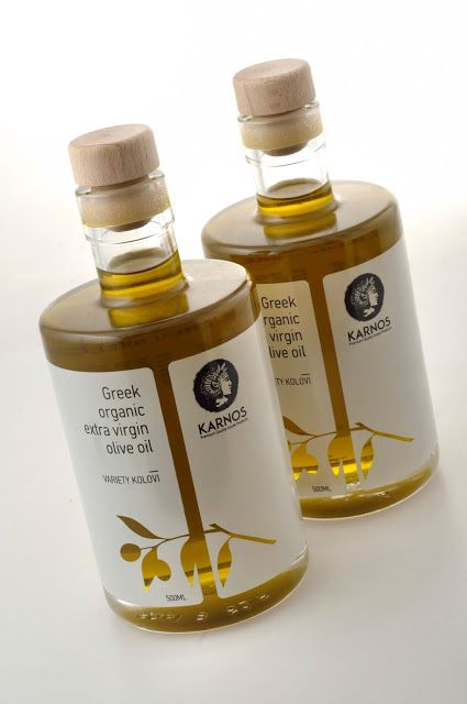 KARNOS Olive Oil on Packaging of the World - Creative Package Design Gallery Olive Oil Bottle Design, Olive Oil Brands, Olive Oil Packaging, Creative Package Design, Honey Packaging, Bottle Design Packaging, Bottle Label Design, Olive Oil Bottles, Premium Product