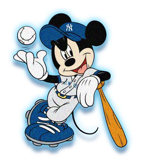 ✶ Mick as a NY Yankee❗️★ Dog Paw Print Art, Paw Print Art, Mickey Mouse Svg, Buddhist Art Drawing, Mickey Mouse Pictures, Mickey Mouse Art, Disney Images, Iphone Wallpaper Hd Nature, Mickey Mouse Cartoon