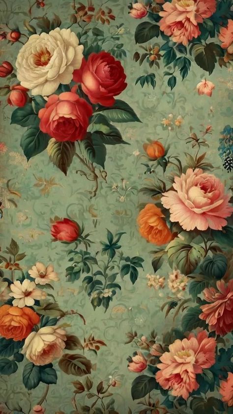 Vintage floral pattern