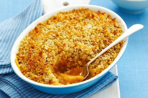 Pumpkin Gratin, Less Talk, Pumpkin Delight, Pumpkin Dishes, Recipe Pumpkin, Bbq Meat, Western Food, Recipe Steps, Baked Pumpkin