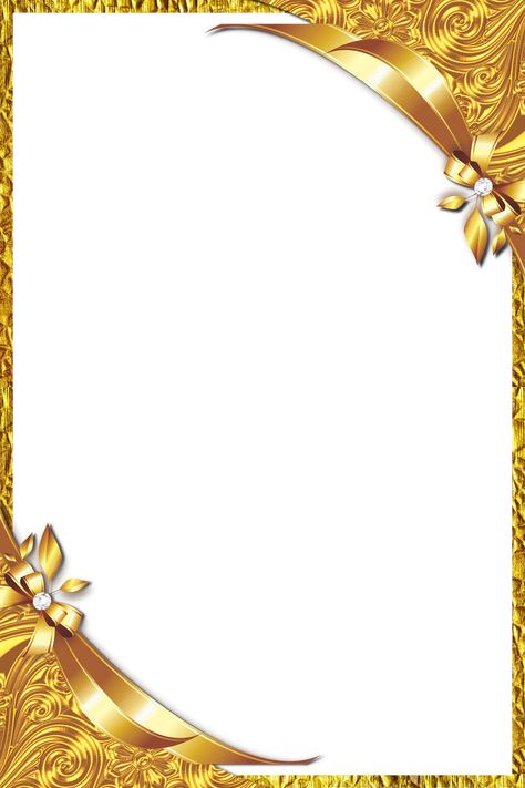 Bingkai Gold, Wedding Bg, A4 Size Paper Border Design Flower, Gold Frame Png, Desktop Bg, Creative Logo Design Art, Hd Cover Photos, Royal Frame, Gold Design Background